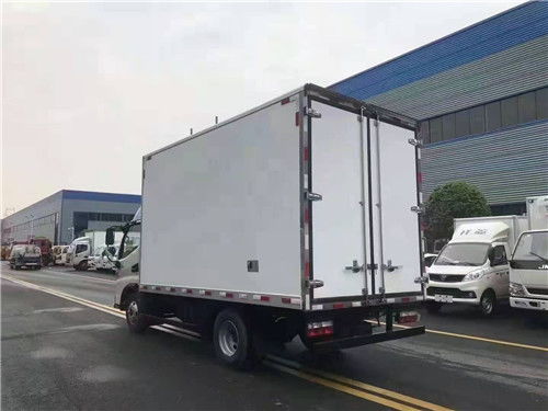 國六江淮駿鈴V5冷藏車 150馬力大馬力發動機，高效冷鏈運輸新選擇